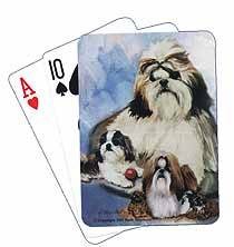 Shih Tzu Playing Cards