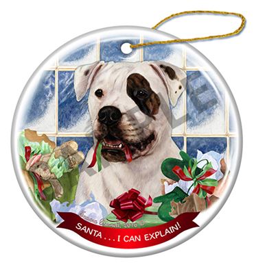 american bulldog urn