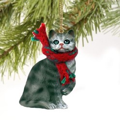 Cat Tiny Ones Christmas Ornaments