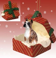 Dog Gift Box Ornaments