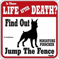 Jump the Fence Signs