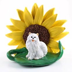 Dog Sunflower Figurines