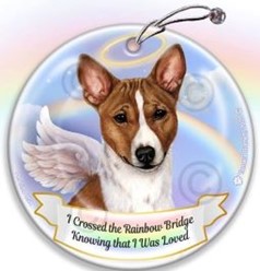 Dog Breed Rainbow Bridge Memorial Ornaments