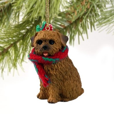 Raining Cats and Dogs | Norfolk Terrier Christmas Ornament