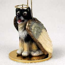 Raining Cats and Dogs | Alaskan Malamute Angel Ornament