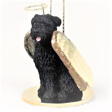 Raining Cats and Dogs | Bouvier Angel Ornament
