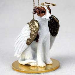 Raining Cats and Dogs | Whippet Dog Angel Ornament