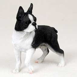 Raining Cats and Dogs | Boston Terrier Figurine