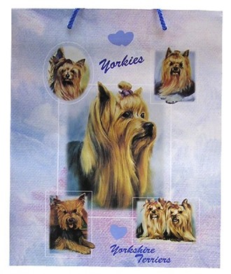 Raining Cats and Dogs | Yorkshire Terrier Gift Bag