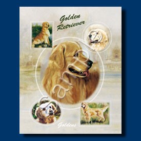 Raining Cats and Dogs | Golden Retriever Gift Bag