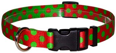 Raining Cats and Dogs | Holiday Polka Dot Collar