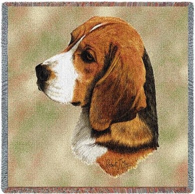 Raining Cats and Dogs | Beagle Throw