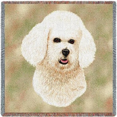 Raining Cats and Dogs | Bichon Frise Throw