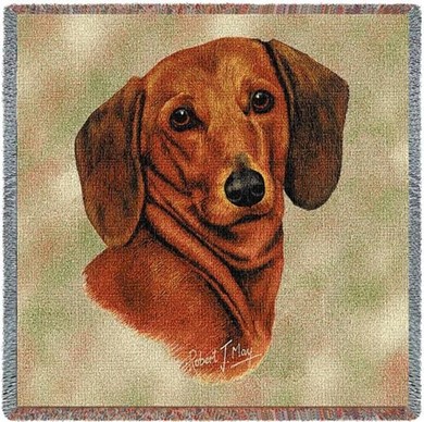 Raining Cats and Dogs | Dachshund Throw