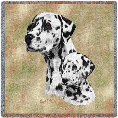 Raining Cats and Dogs | Dalmatian Throw