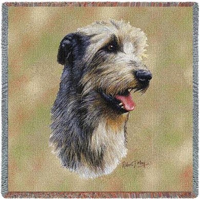 Raining Cats and Dogs | Irish Wolfhound Throw