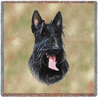 Raining Cats and Dogs | Scottish Terrier Throw