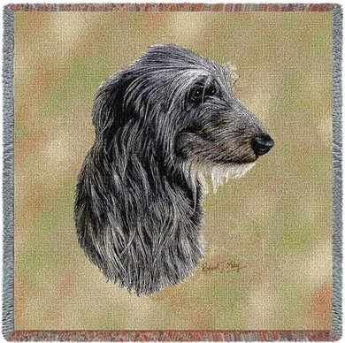 Raining Cats and Dogs | Scottish Deerhound Throw