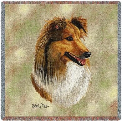 Raining Cats and Dogs | Shetland Sheepdog Throw