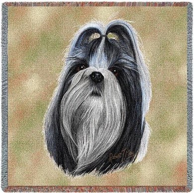 Raining Cats and Dogs | Shih Tzu Throw