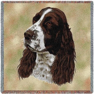 Raining Cats and Dogs | Springer Spaniel Throw