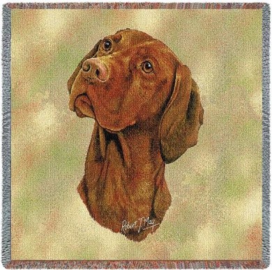 Raining Cats and Dogs | Vizsla Throw