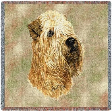 Raining Cats and Dogs |Soft Coated Wheaten Throw