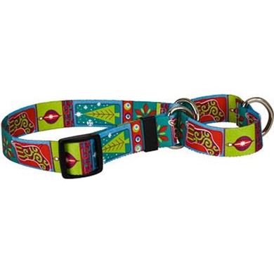 Raining Cats and Dogs | Retro Christmas Martingale Collar