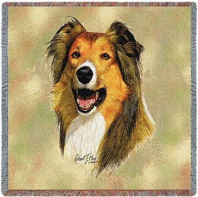 Raining Cats and Dogs | Collie Throw