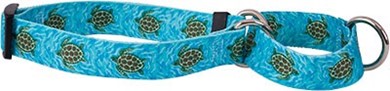 Raining Cats and Dogs | Sea Turtles Martingale Collar