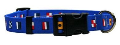 Raining Cats and Dogs | Nautical Dog Collar