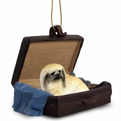 Raining Cats and Dogs | Pekingese Traveling Companion Ornament