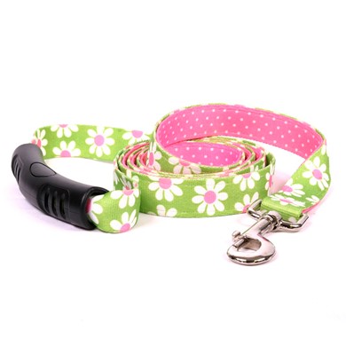 Raining Cats and Dogs | Uptown Green Daisy Leash