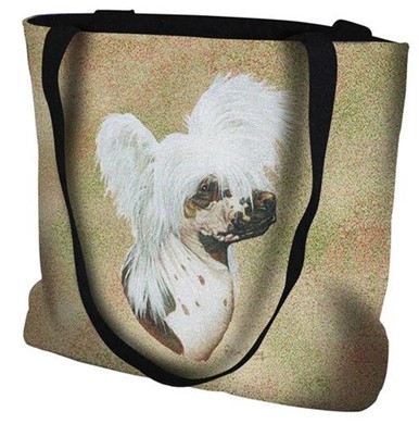 Raining Cats and Dogs | Chinese Crested Tapestry Tote Bag