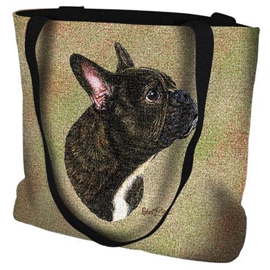 Raining Cats and Dogs | French Bulldog Tapestry Tote Bag