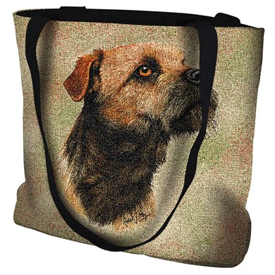 Raining Cats and Dogs | Border Terrier Tote Bag