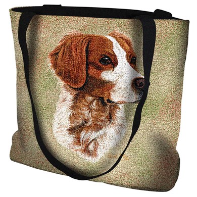 Raining Cats and Dogs | Brittany Spaniel Tote Bag