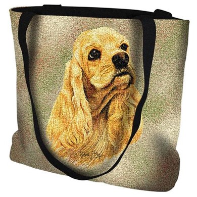 Raining Cats and Dogs | Cocker Spaniel Blonde Tote Bag