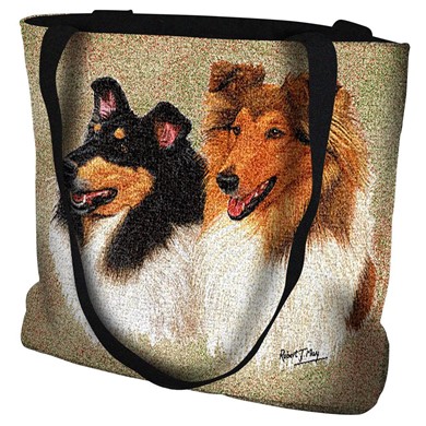 Raining Cats and Dogs | Collies Tote Bag