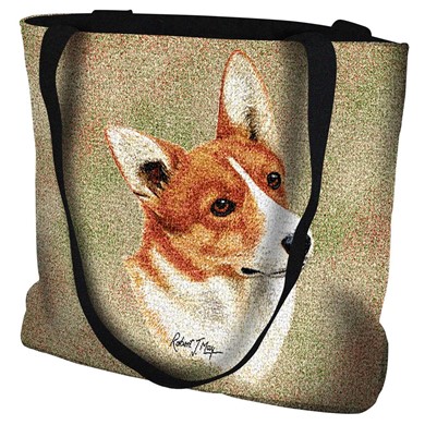 Raining Cats and Dogs | Corgi Tote Bag