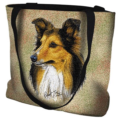 Raining Cats and Dogs | Sheltie Tote Bag