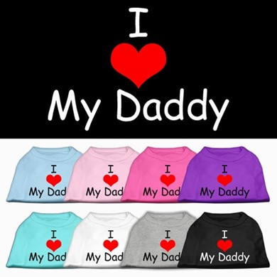 Raining Cats and Dogs | I Love My Daddy Pet Tee
