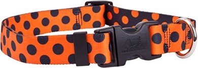 Raining Cats and Dogs | Halloween Polka Dot Dog and Cat Collar