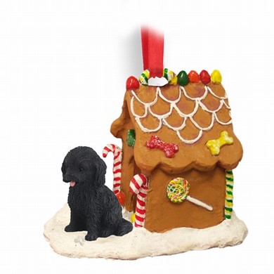 Raining Cats and Dogs | Cockapoo Gingerbread Christmas Ornament