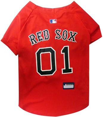 red socks baseball jersey