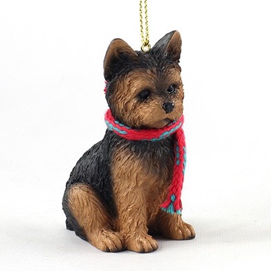 Raining Cats and Dogs | Yorkie Original Dog Christmas Ornament