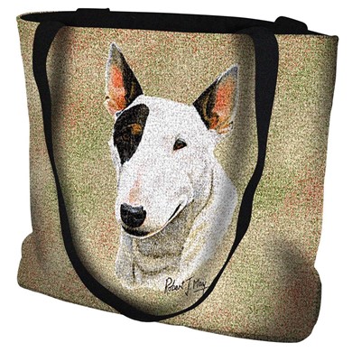 Raining Cats and Dogs | Bull Terrier Tote Bag