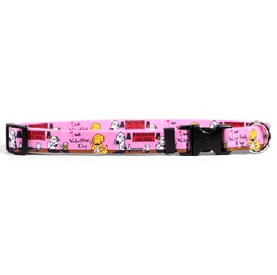 Raining Cats and Dogs | I Hate Valentine's Day Collar, Made in the USA