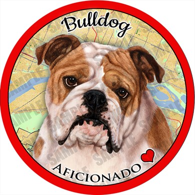 Raining Cats and Dogs | English Bulldog Car Coaster Buddy