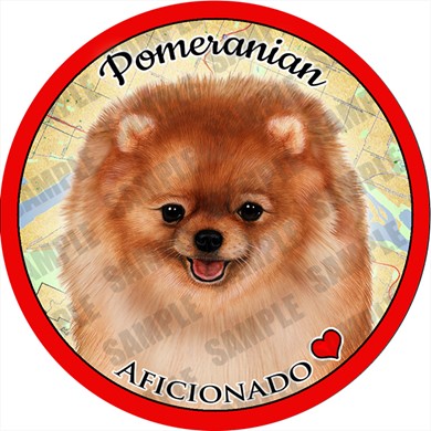 Raining Cats and Dogs | Pomeranian Dog Car Coaster Buddy